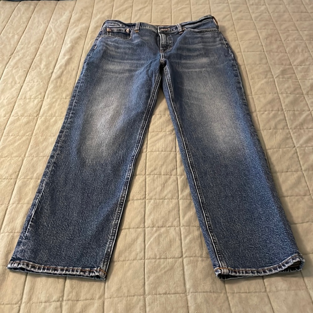 NWOT J Crew Full Length Classic Straight Denim *PETITE*